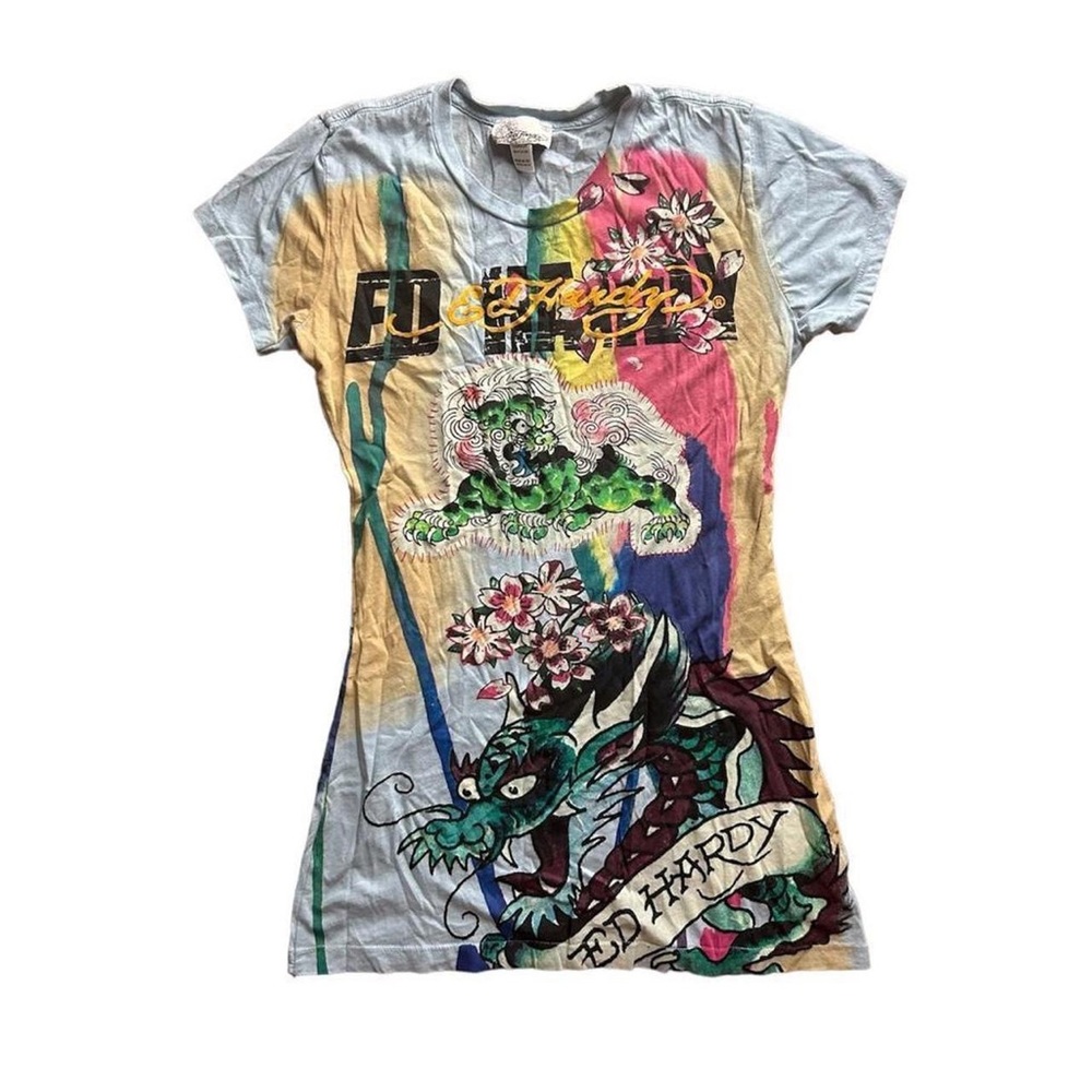 Ed Hardy Super Mini Dress or Long Shirt
